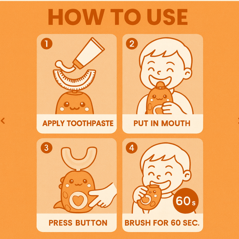 LittleBrush™ — Fun & Easy Auto Toothbrush for Kids